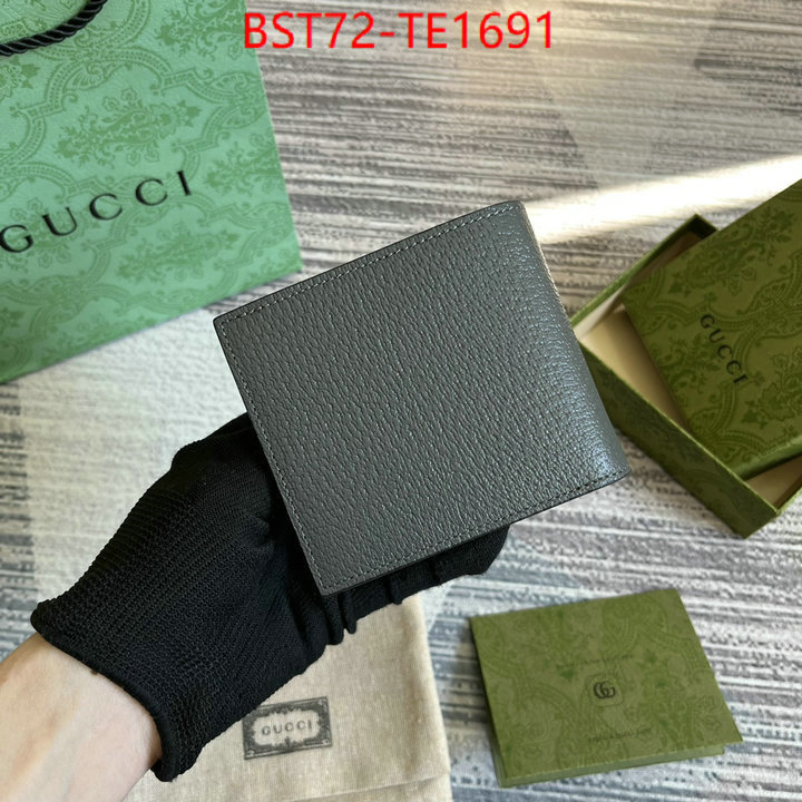 Gucci Bags(TOP)-Wallet-,only sell high-quality ,ID: TE1691,$: 72USD