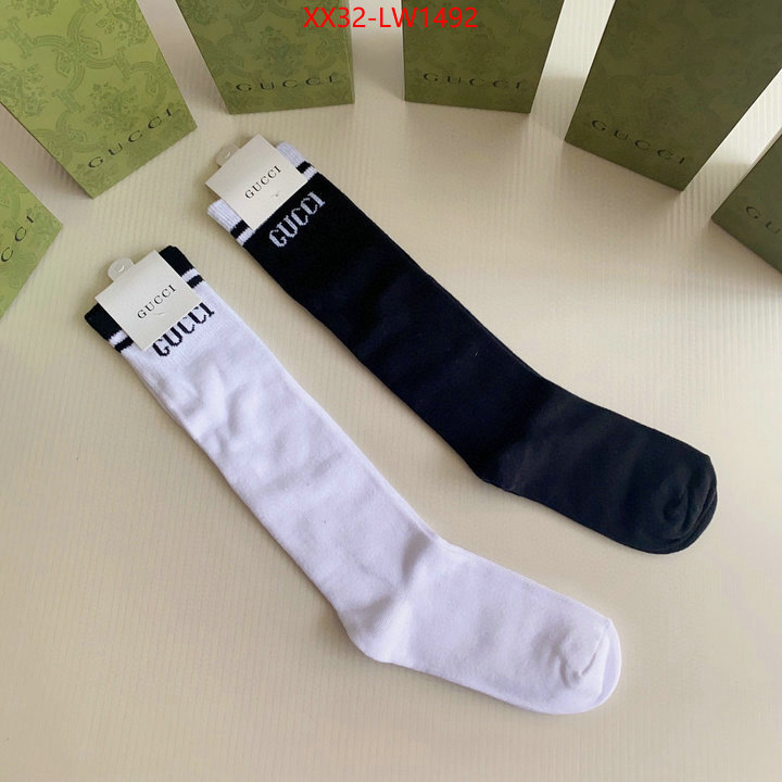 Sock-Gucci,the top ultimate knockoff , ID: LW1492,$: 32USD