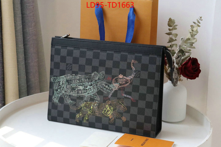 LV Bags(TOP)-Wallet,ID: TD1663,$: 95USD
