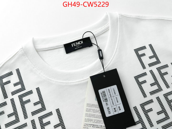 Clothing-Fendi,fashion designer , ID: CW5229,$: 49USD