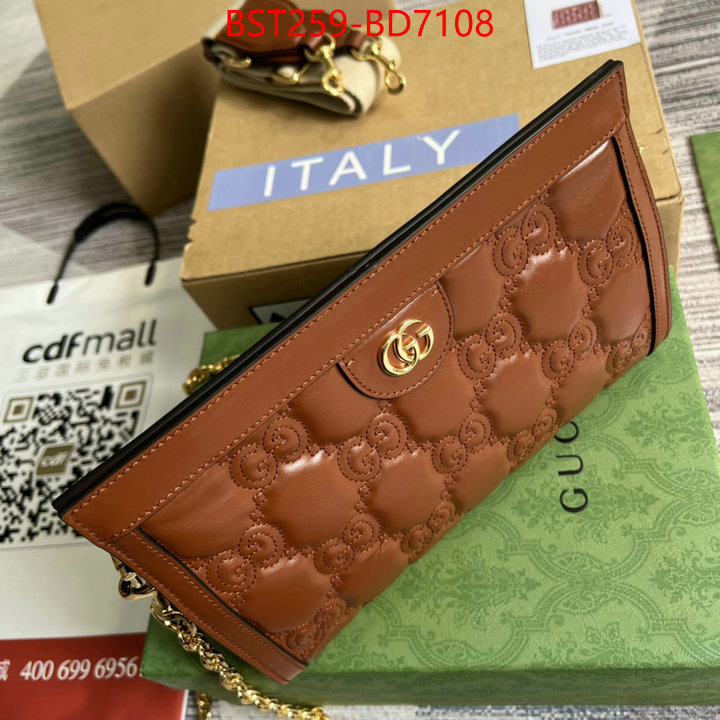 Gucci Bags(TOP)-Diagonal-,new designer replica ,ID: BD7108,$: 259USD