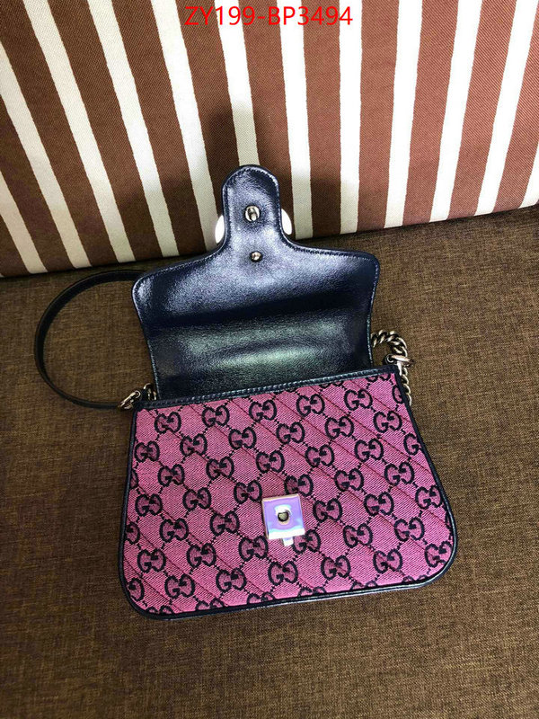 Gucci Bags(TOP)-Marmont,ID: BP3494,$: 199USD