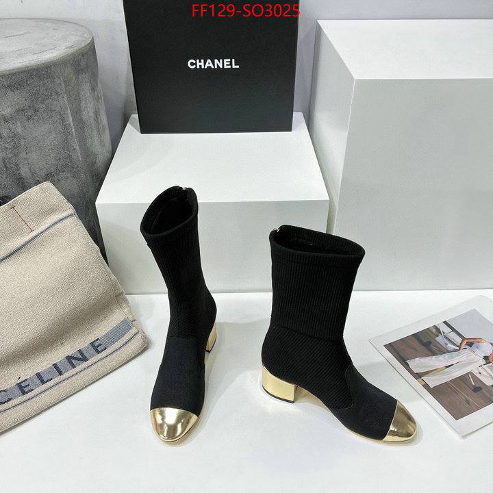 Women Shoes-Chanel,replica sale online , ID: SO3025,$: 129USD