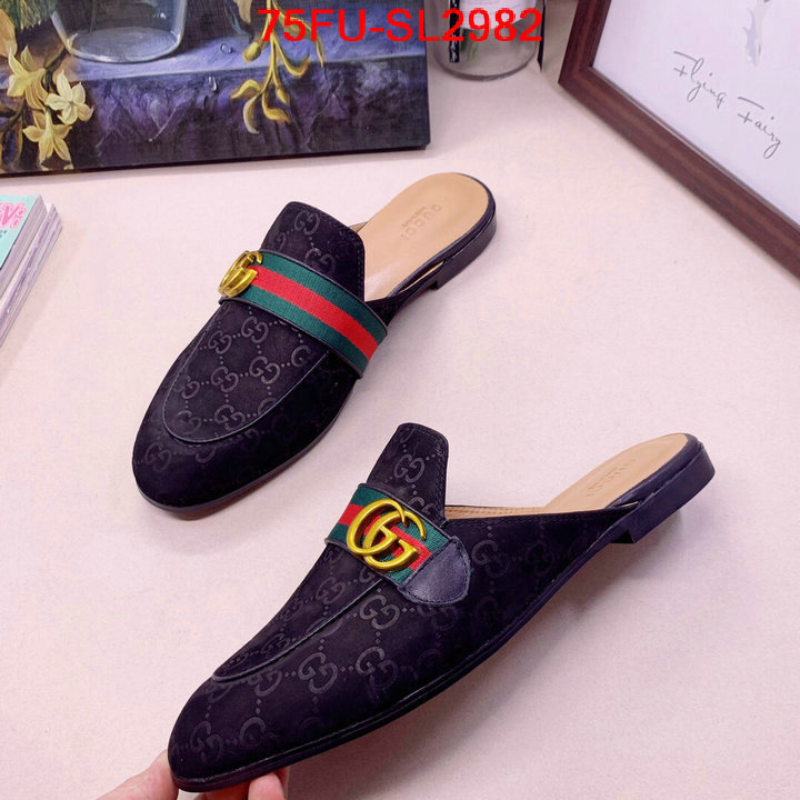 Women Shoes-Gucci,aaaaa quality replica , ID: SL2982,$: 75USD