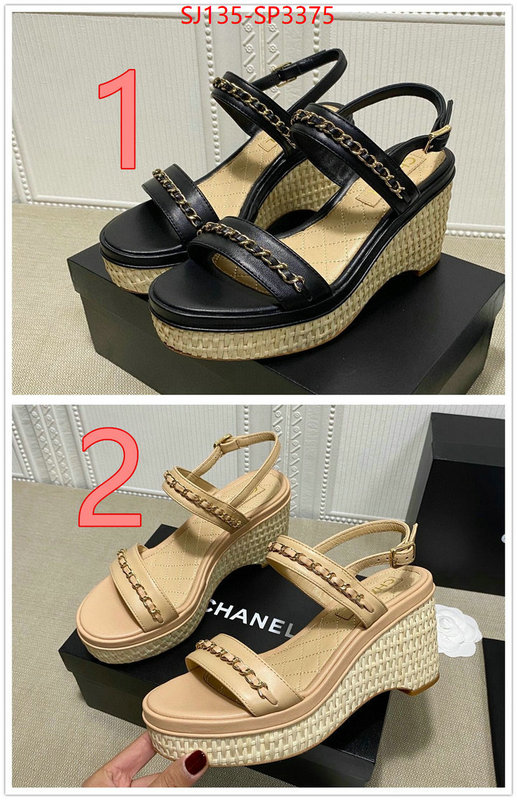 Women Shoes-Chanel,new , ID: SP3375,$: 135USD