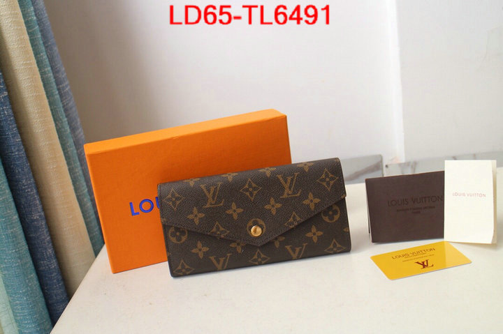 LV Bags(TOP)-Wallet,ID:TL6491,$: 65USD