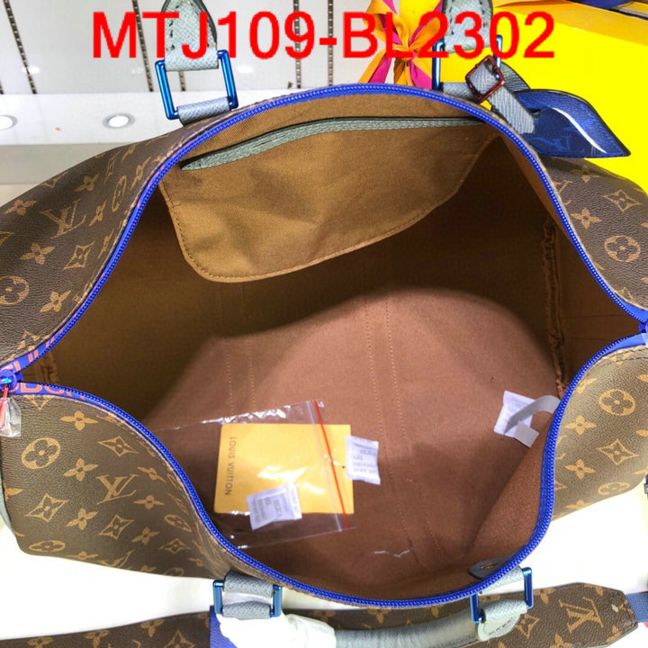 LV Bags(4A)-Keepall BandouliRe 45-50-,brand designer replica ,ID：BL2302,$:109USD