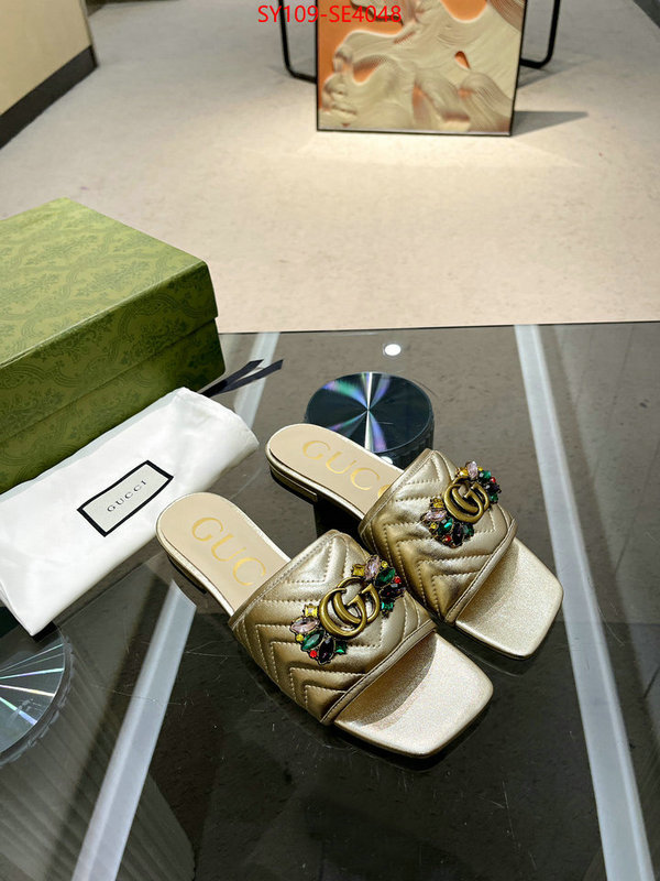 Women Shoes-Gucci,top grade , ID: SE4048,$: 109USD