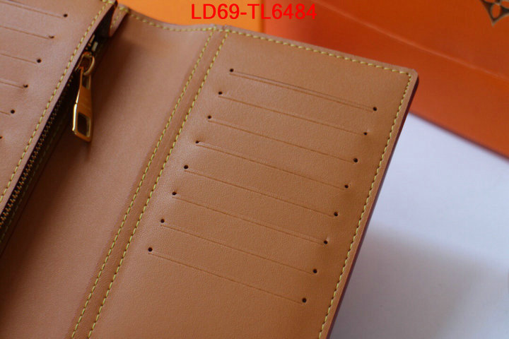 LV Bags(TOP)-Wallet,ID:TL6484,$: 69USD