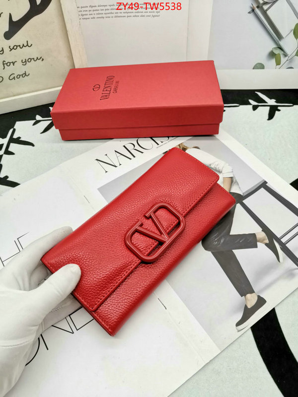 Valentino Bags(4A)-Wallet,quality replica ,ID: TW5538,$: 49USD