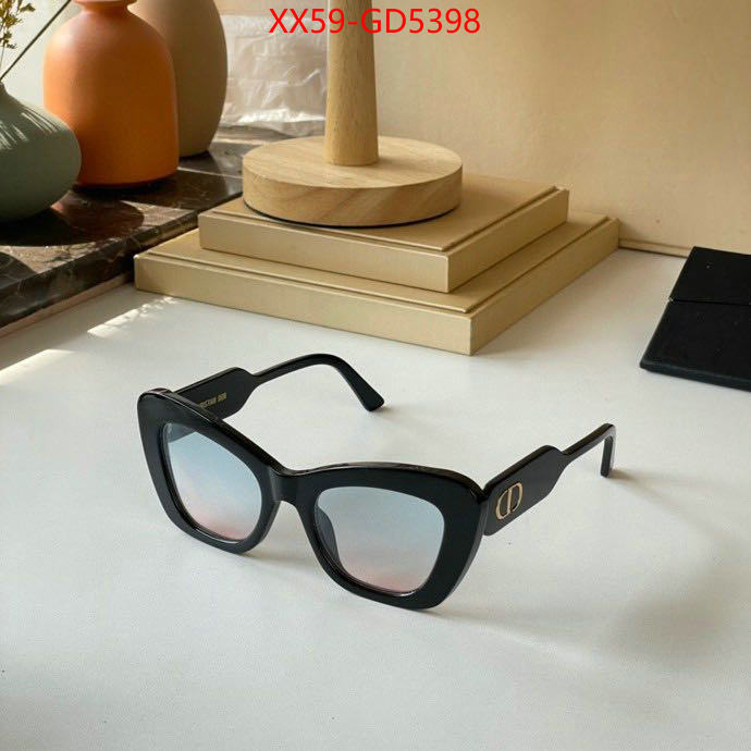 Glasses-Dior,mirror copy luxury , ID: GD5398,$: 59USD