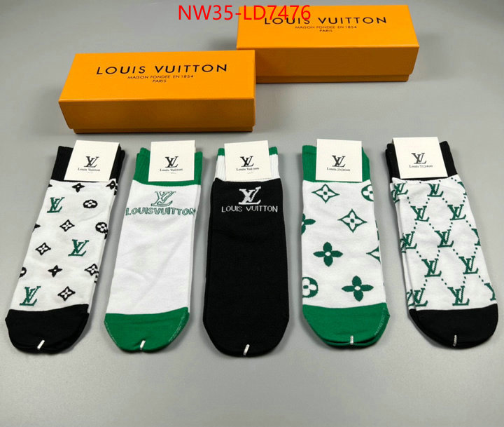 Sock-LV,replica designer , ID: LD7476,$: 35USD