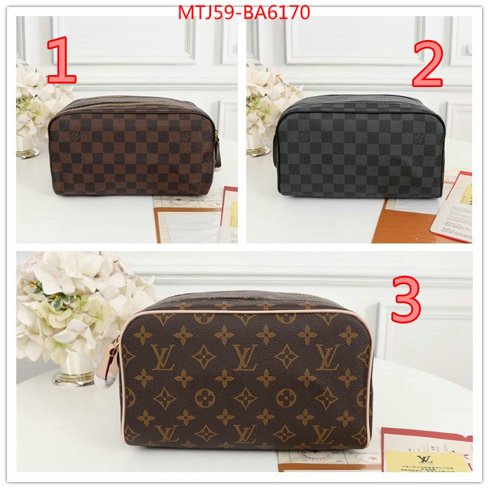 LV Bags(4A)-Vanity Bag-,what are the best replica ,ID: BA6170,$: 59USD