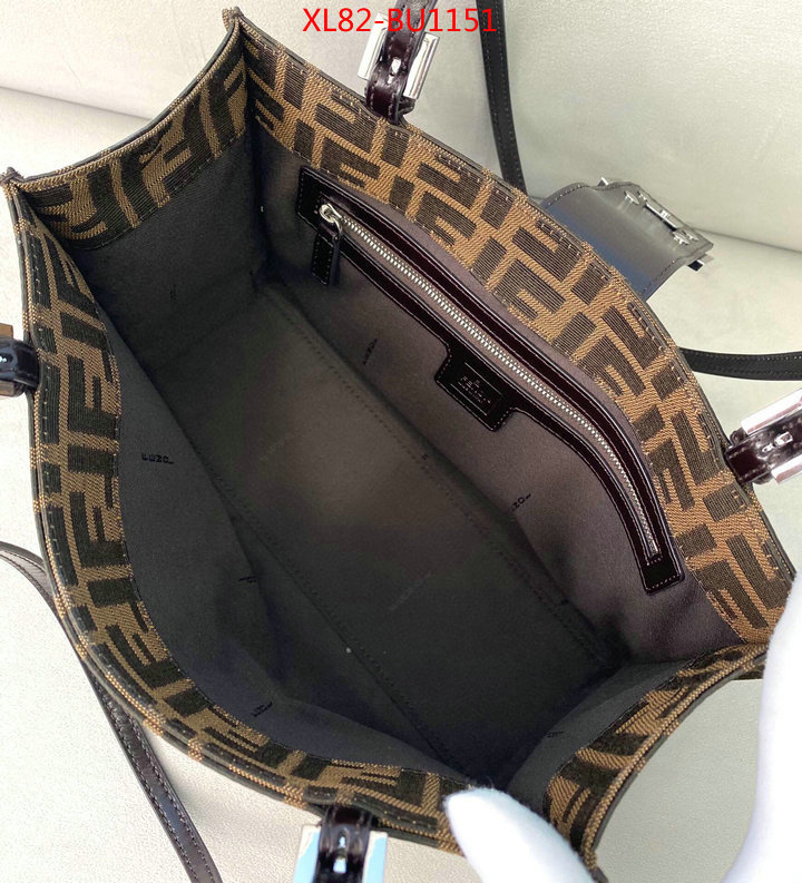 Fendi Bags(4A)-Baguette-,wholesale replica ,ID: BU1151,$: 82USD