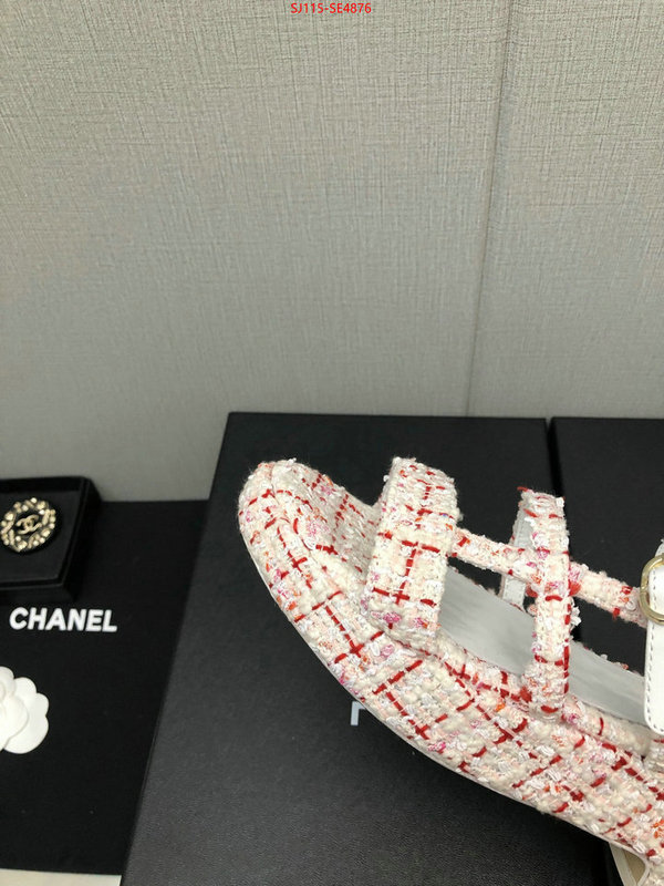 Women Shoes-Chanel,high quality , ID: SE4876,$: 115USD