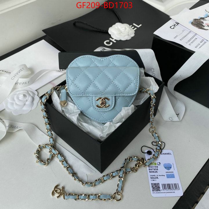 Chanel Bags(TOP)-Diagonal-,ID: BD1703,$: 209USD