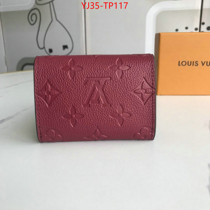 LV Bags(4A)-Wallet,ID: TP117,$: 35USD