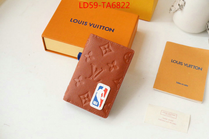 LV Bags(TOP)-Wallet,ID: TA6822,$: 59USD