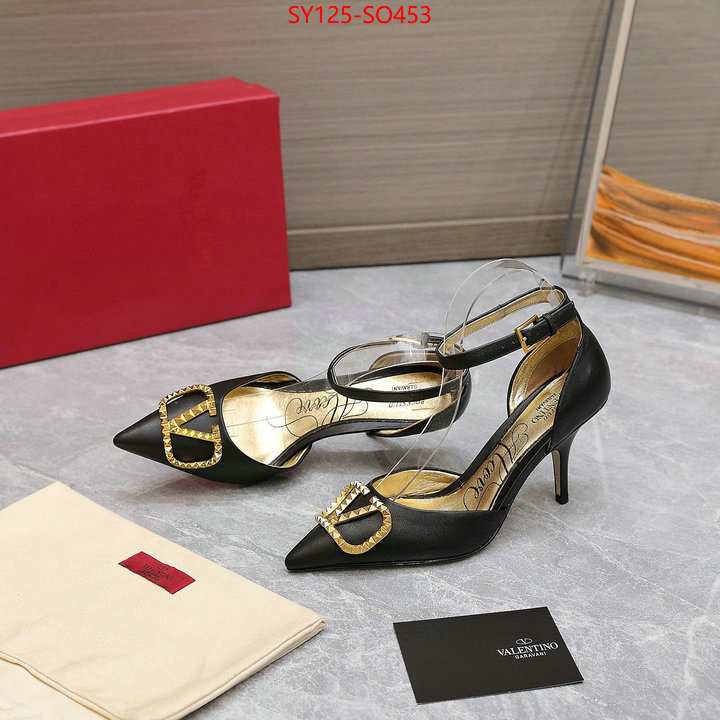 Women Shoes-Valentino,aaaaa+ class replica , ID: SO453,$: 125USD