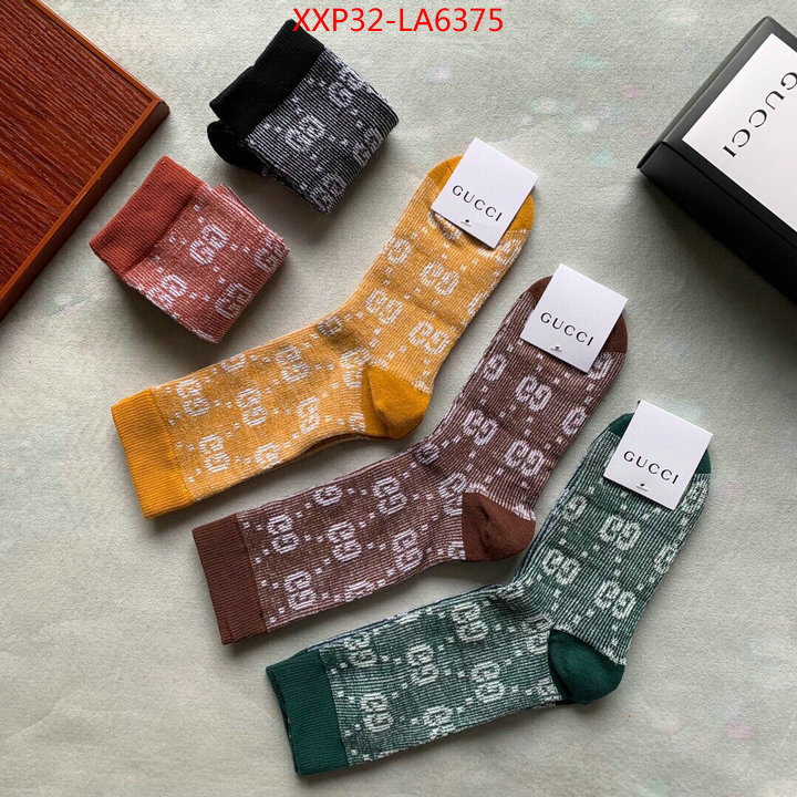 Sock-Gucci,the best designer , ID: LA6375,$: 32USD