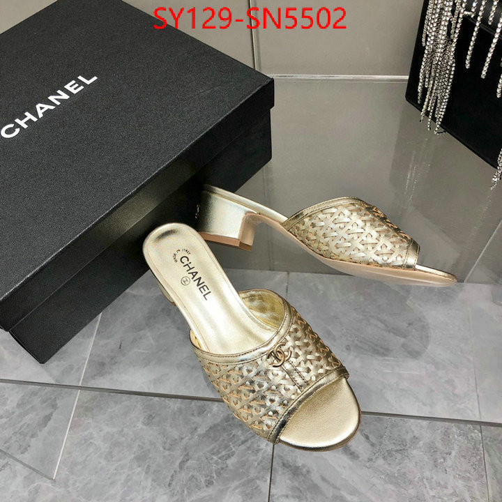 Women Shoes-Chanel,best replica , ID: SN5502,$: 129USD