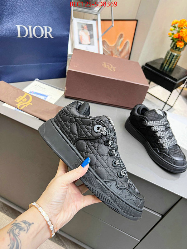 Men shoes-Dior,1:01 , ID: SD8369,$: 125USD
