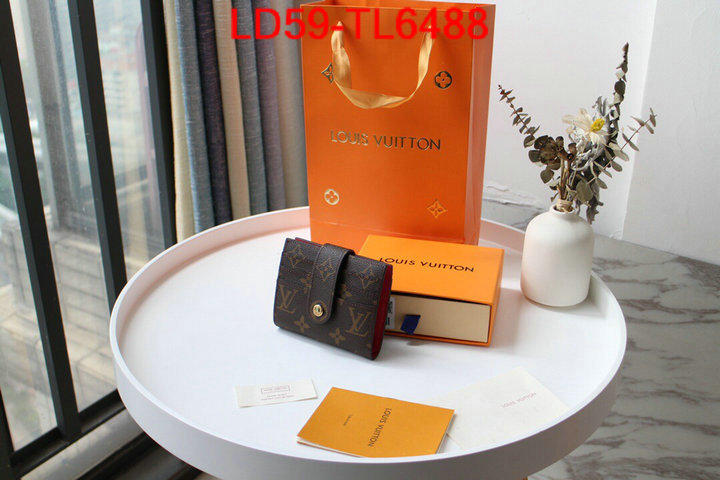 LV Bags(TOP)-Wallet,ID:TL6488,$: 59USD