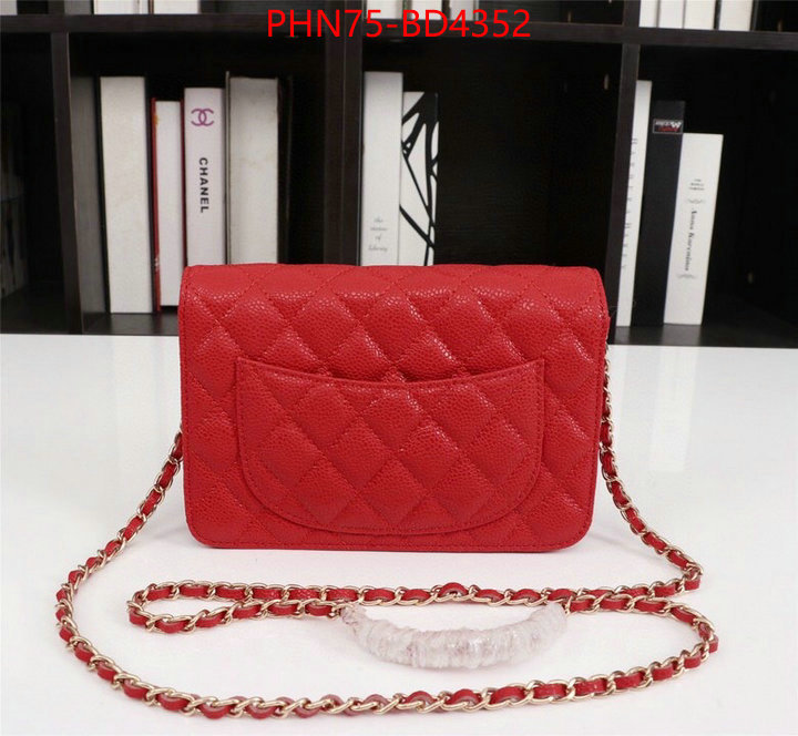 Chanel Bags(4A)-Diagonal-,ID: BD4352,$: 75USD