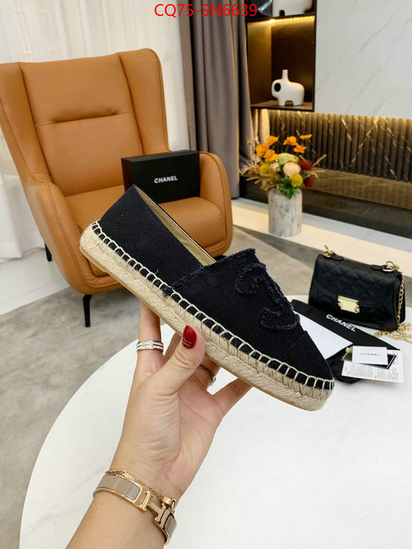 Women Shoes-Chanel,shop designer replica , ID: SN6639,$: 75USD