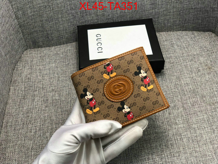 Gucci Bags(4A)-Wallet-,ID:TA351,$: 45USD