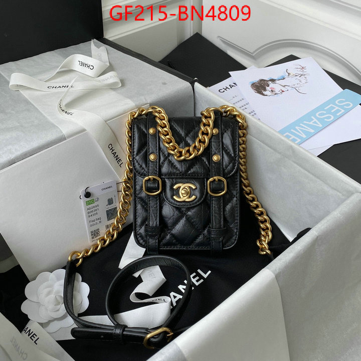 Chanel Bags(TOP)-Diagonal-,ID: BN4809,$: 215USD