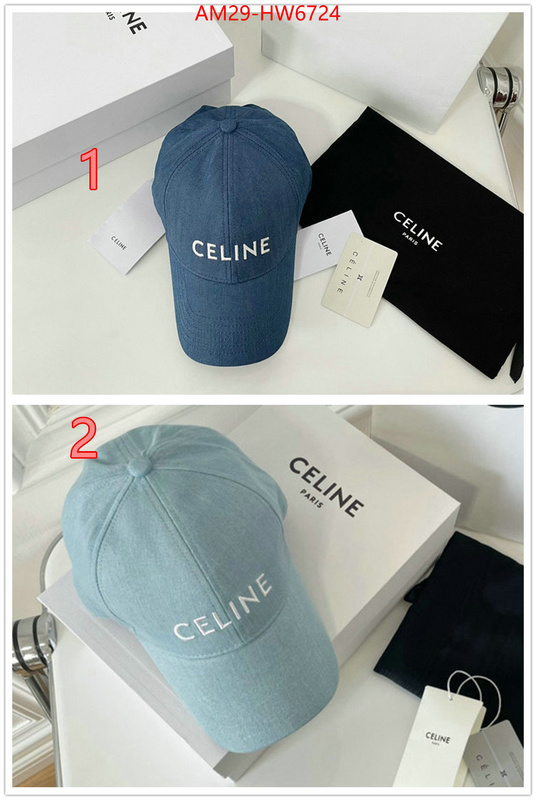 Cap (Hat)-Celine,shop the best high authentic quality replica , ID: HW6724,$: 29USD