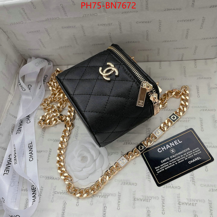 Chanel Bags(4A)-Vanity,ID: BN7672,$: 75USD