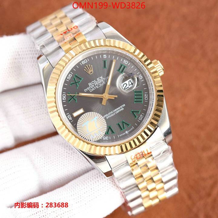 Watch (TOP)-Rolex,unsurpassed quality , ID: WD3826,$: 199USD