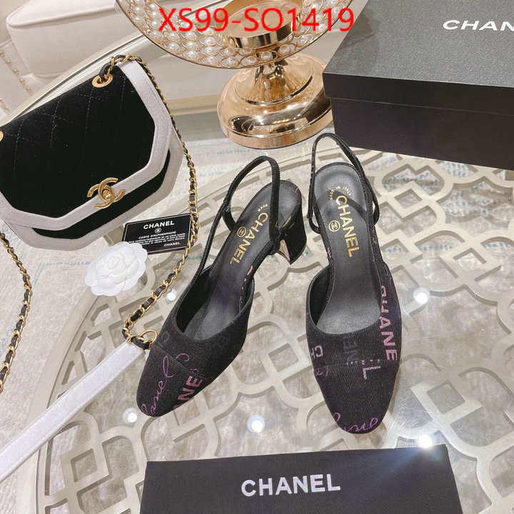 Women Shoes-Chanel,best , ID: SO1419,$: 99USD