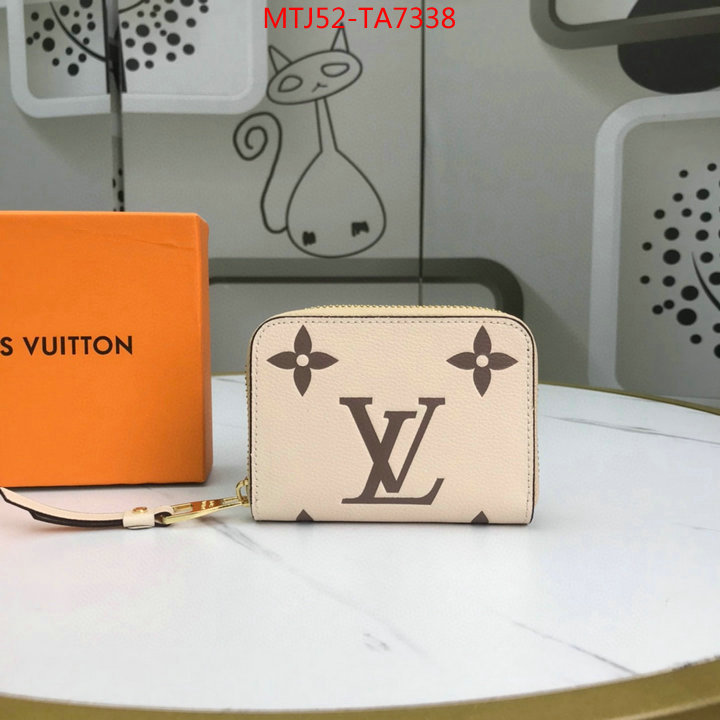 LV Bags(4A)-Wallet,ID: TA7338,$: 52USD