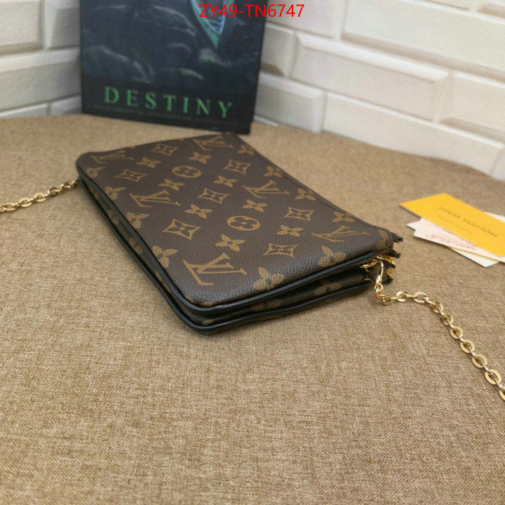 LV Bags(4A)-Wallet,ID: TN6747,$: 49USD