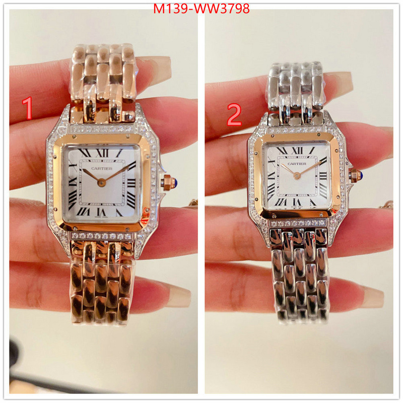 Watch(4A)-Cartier,top sale ,ID: WW3798,$: 139USD