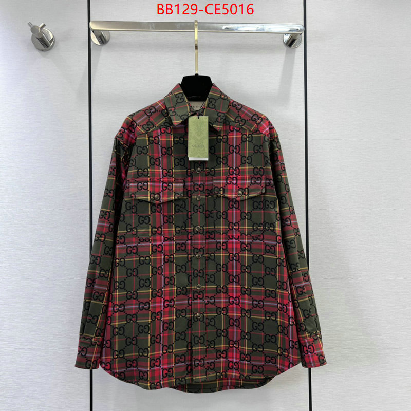 Clothing-Gucci,wholesale sale , ID: CE5016,$: 129USD