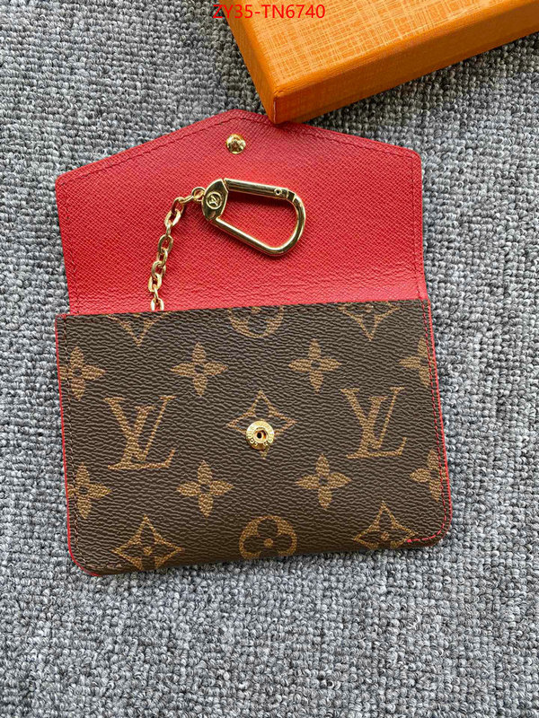 LV Bags(4A)-Wallet,ID: TN6740,$: 35USD