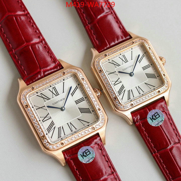 Watch(TOP)-Cartier,2023 replica , ID: WA7729,$: 419USD