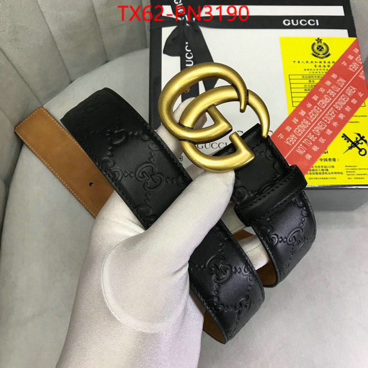 Belts-Gucci,replica sale online , ID: PN3190,$: 62USD