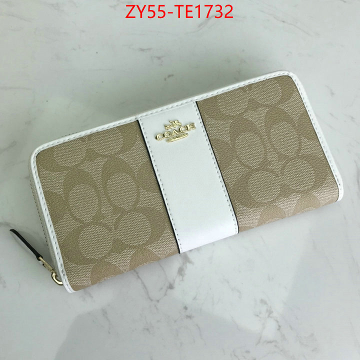 Coach Bags(4A)-Wallet,aaaaa+ replica designer ,ID: TE1732,$: 55USD