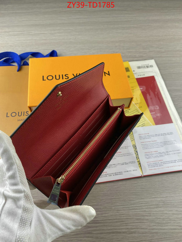 LV Bags(4A)-Wallet,ID: TD1785,$: 39USD