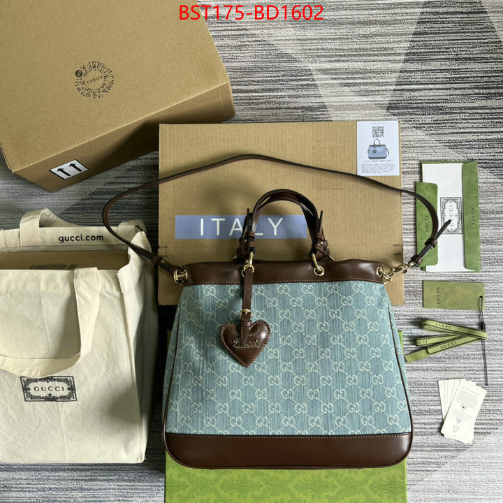 Gucci Bags(TOP)-Handbag-,the best ,ID: BD1602,$: 175USD