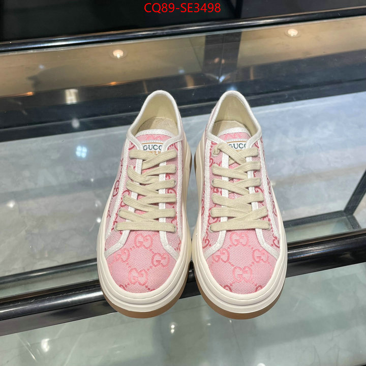 Women Shoes-Gucci,fake aaaaa , ID: SE3498,$: 89USD