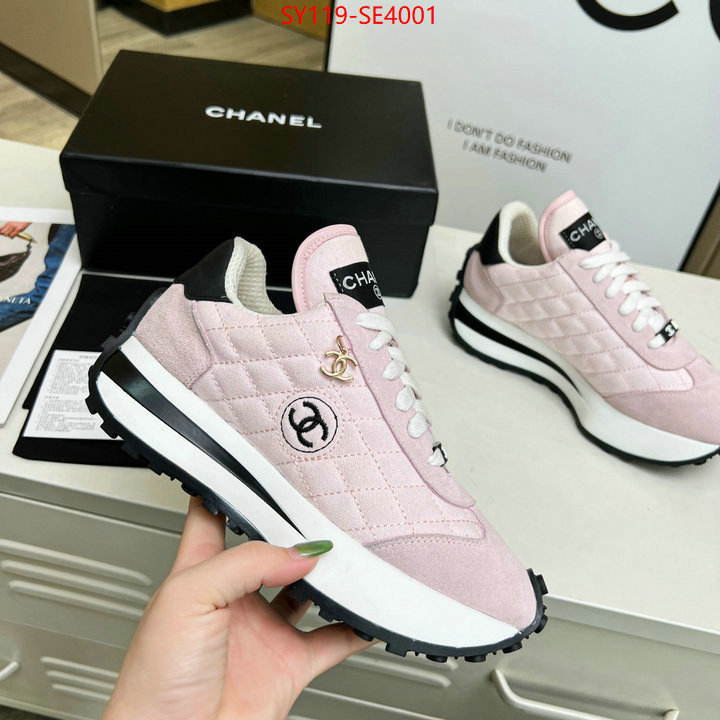 Women Shoes-Chanel,replica shop , ID: SE4001,$: 119USD