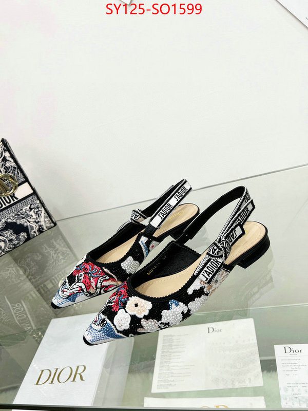 Women Shoes-Dior,cheap wholesale , ID: SO1599,$: 125USD