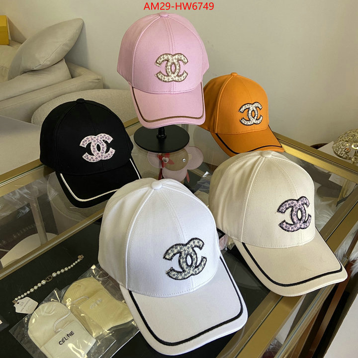 Cap (Hat)-Chanel,best aaaaa , ID: HW6749,$: 29USD