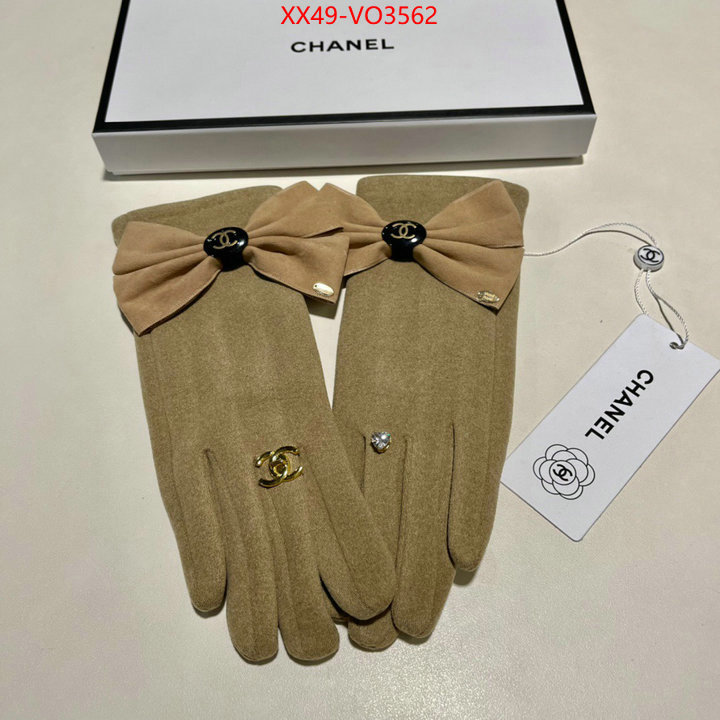 Gloves-Chanel,wholesale sale , ID: VO3562,$: 49USD